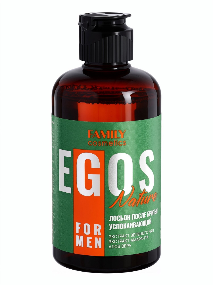Лосьон после бритья восстанавл.NATURE серии EGOS for men 285 мл