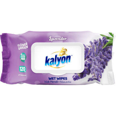 Влажные салфетки Kalyon Lavender 100шт.