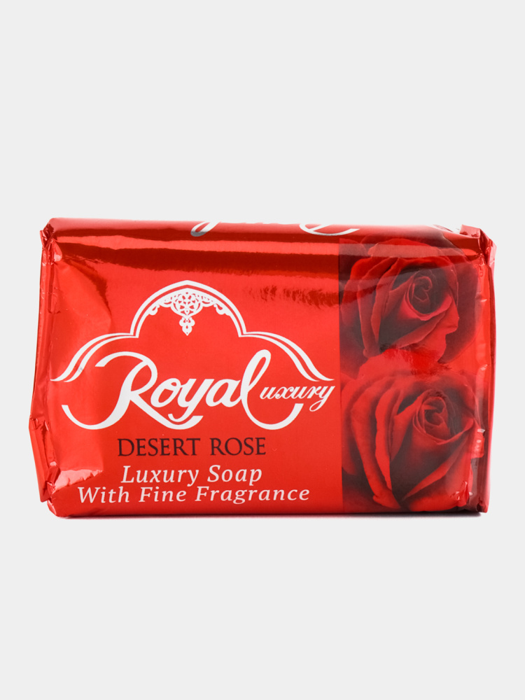 Крем мыло ROYAL 120г /DESERT ROSE красный