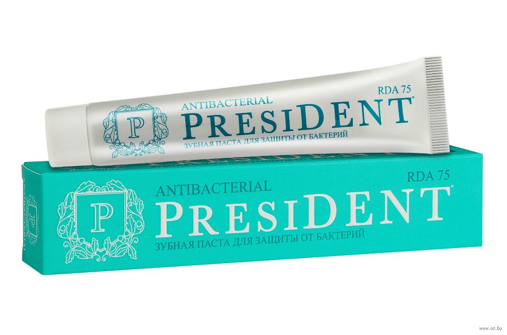 Зубная паста President Antibacterial 75гр