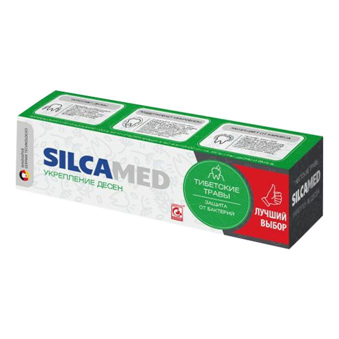 Silkamed зуб.паста Тибетские травы 130гр.