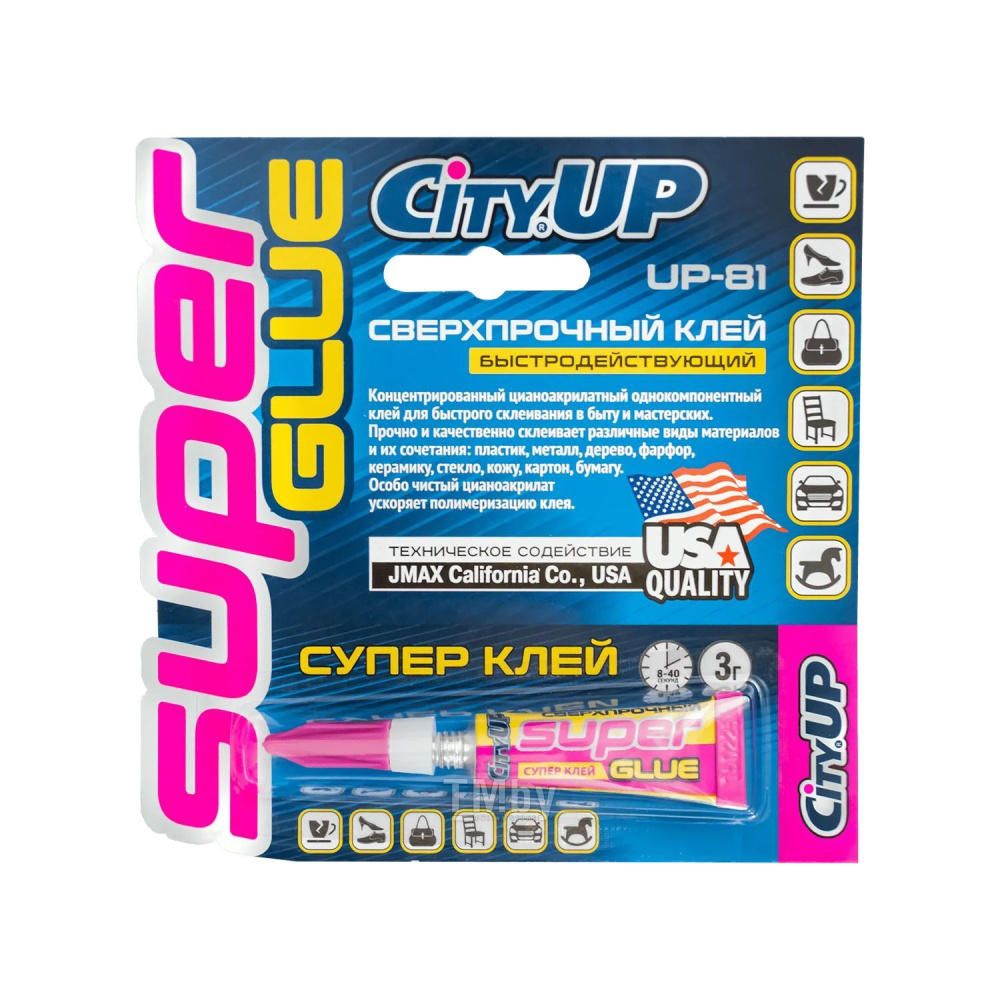 City Up сверхпрочный клей Up-81