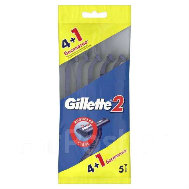 Gillete 2 мужс/4+1 острые лезвия