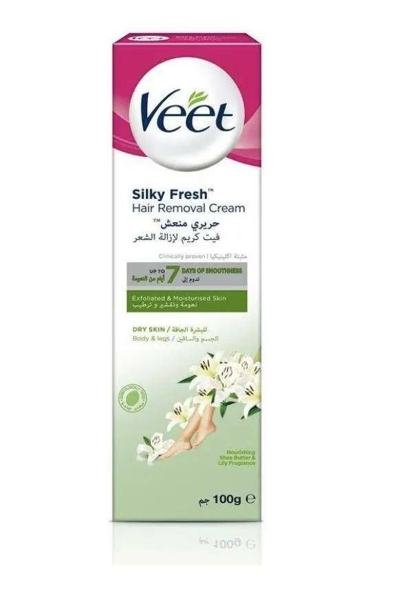 Veet Крем д/депиляции для сухой кожи/Silky Fresh 100мл