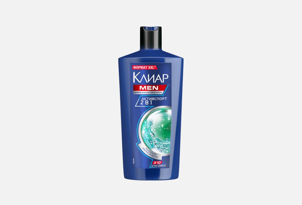 Шампунь Клиар мен Активспорт 650мл.