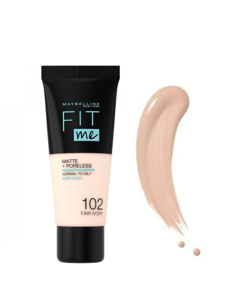 MAYBELLINE FIT ME тон крем /102