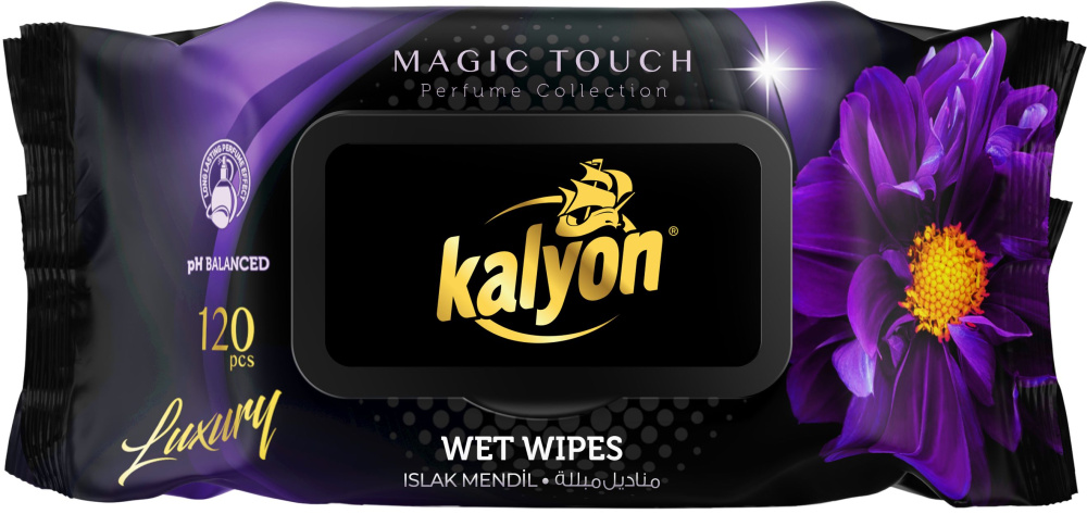 KALYON Влажные Салфетки MAGIK TOUCH 120 шт