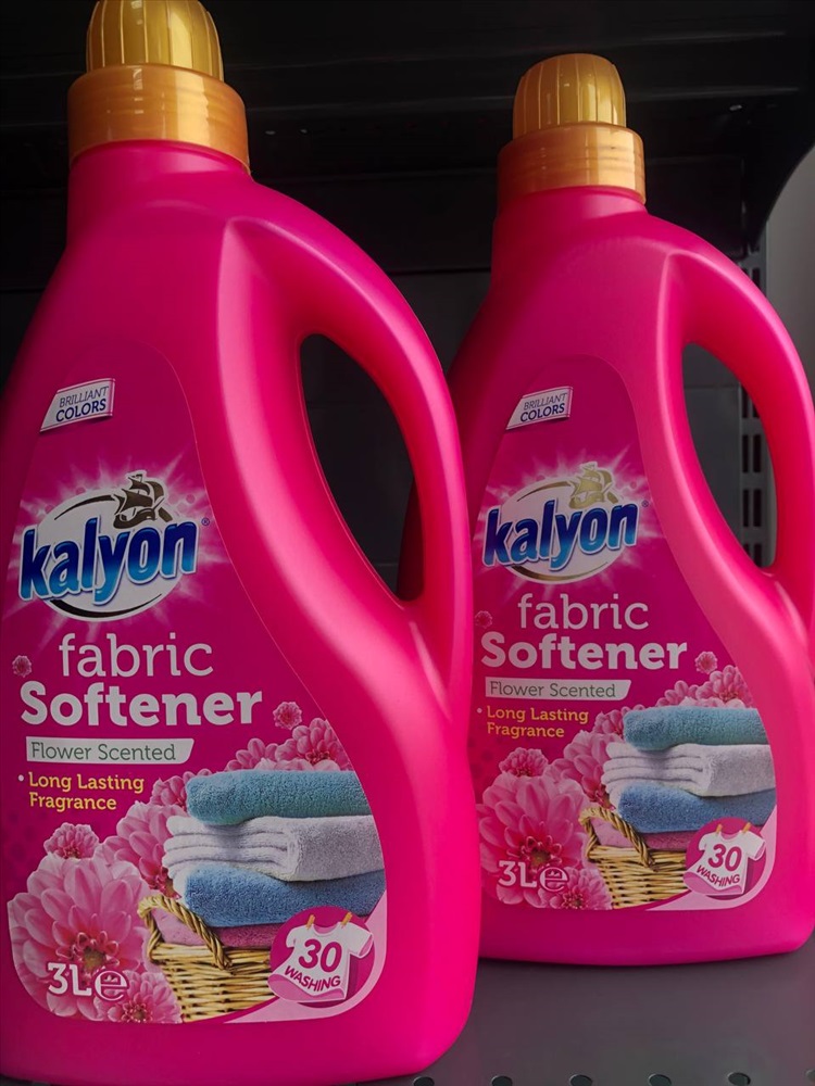 KALYON кондит.для белья с ароматом цветов/ розовый 3 л FLOVER SCENTED
