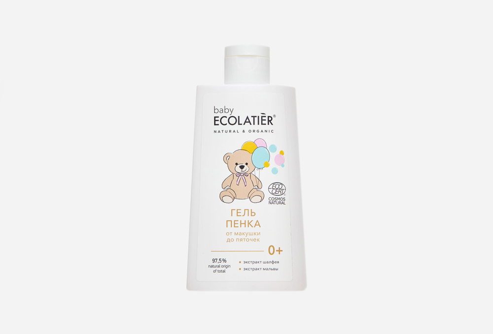 Ecolatier гель-пенка От макушек до пяточек 0+