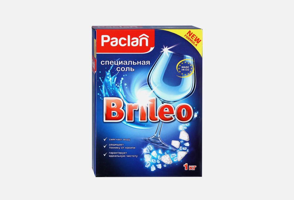 Paclan Brileo Спец.соль для посуд машин 1кг