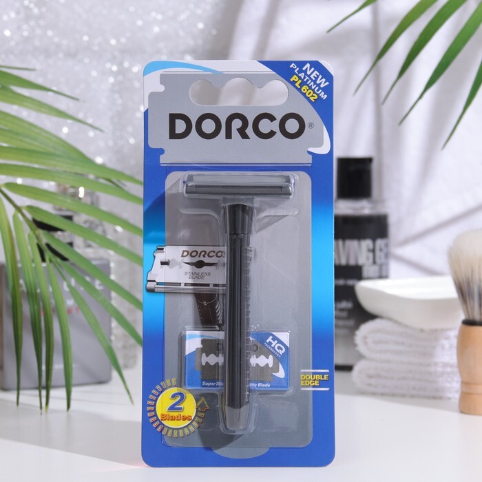 Dorco станок классический PL 602+2лезвия