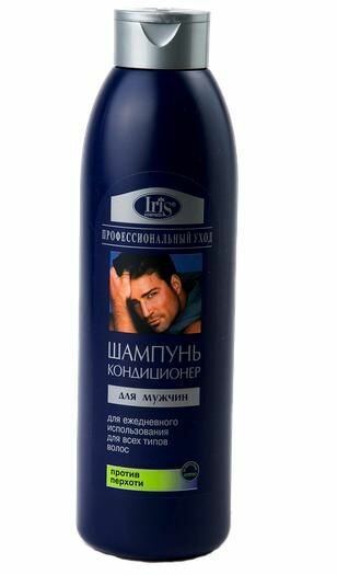 IRIS шампунь-кондиционер для мужчин Против перхоти 1л.