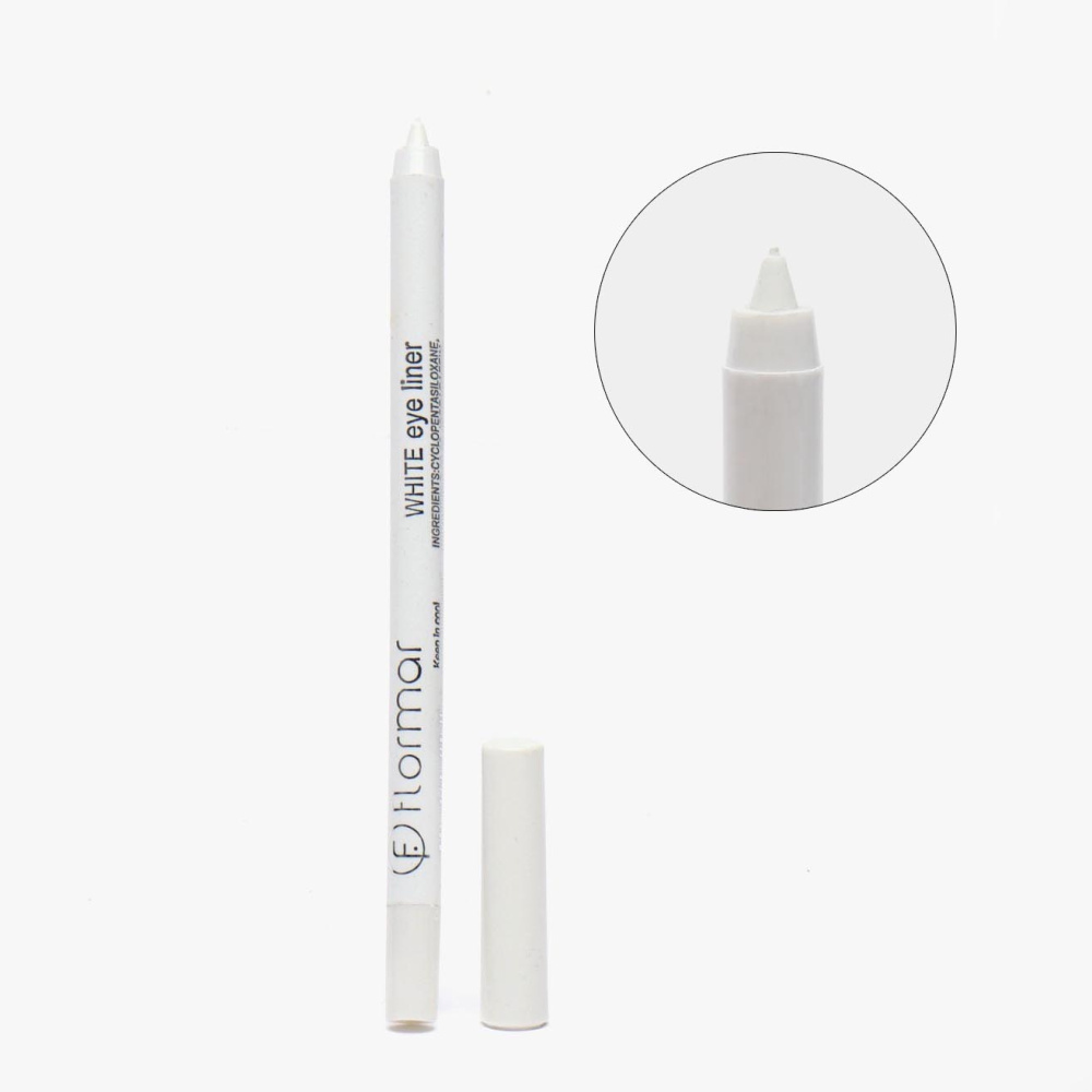 Flormar карандаш белый 