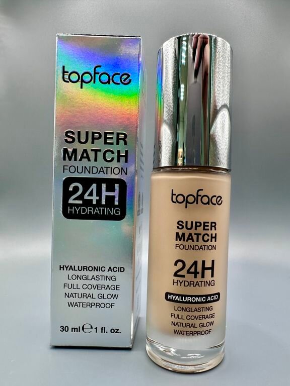 Top Face Тональный крем Super Match 24ч тон 001