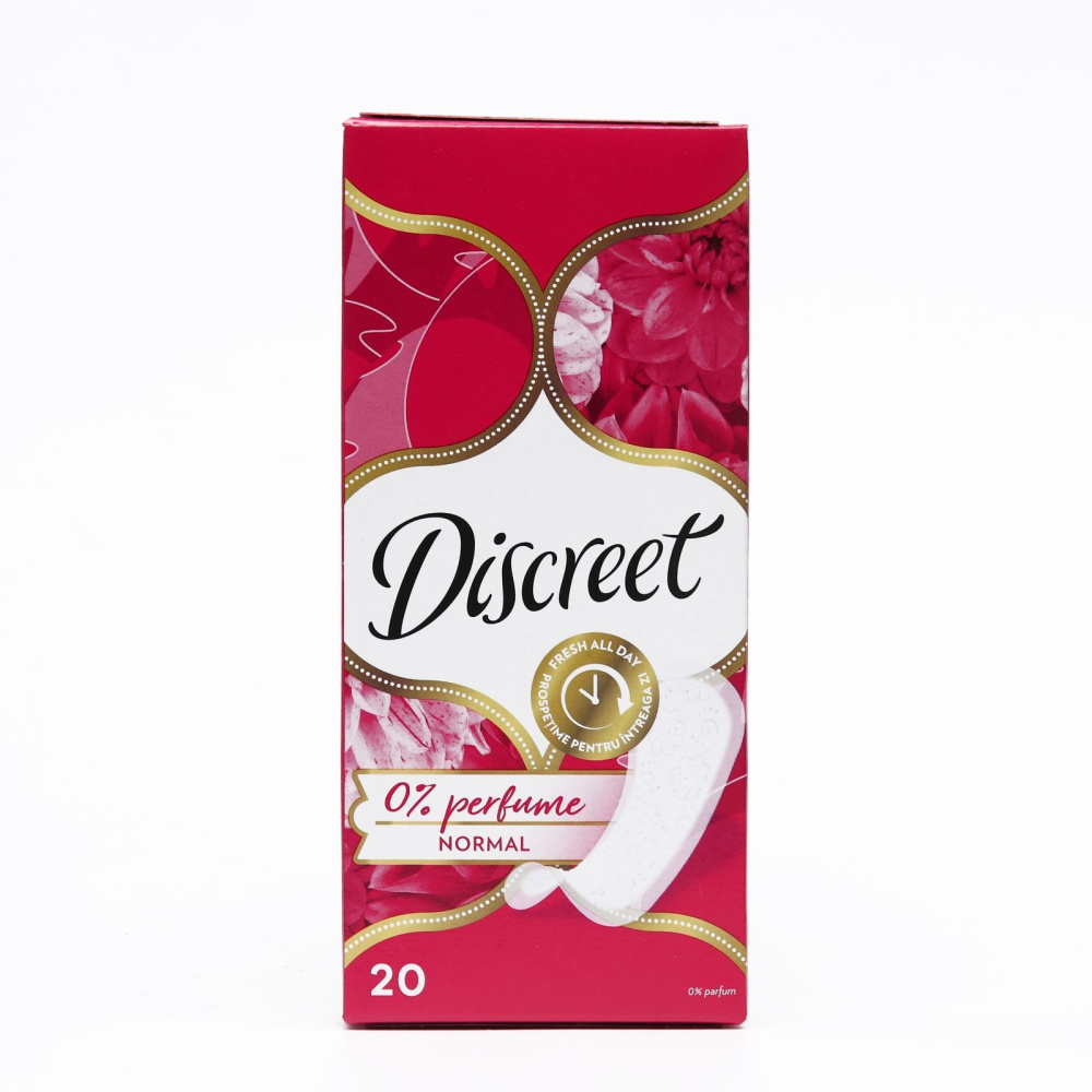 Ежедневки Discreet 0% Perfume normal.20шт.