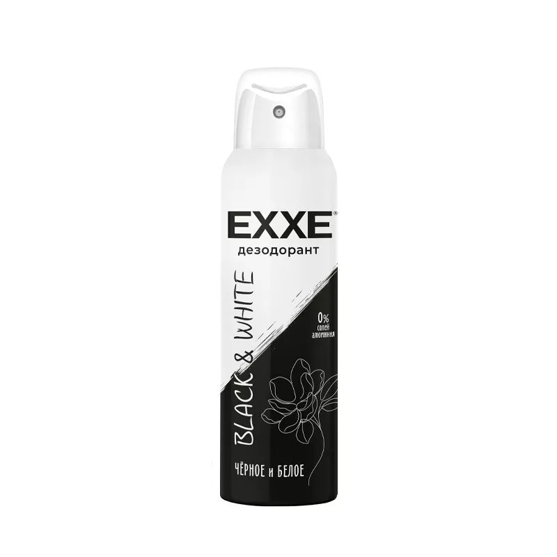 EXXE дезодорант антиперспирант Черное-белое150мл.