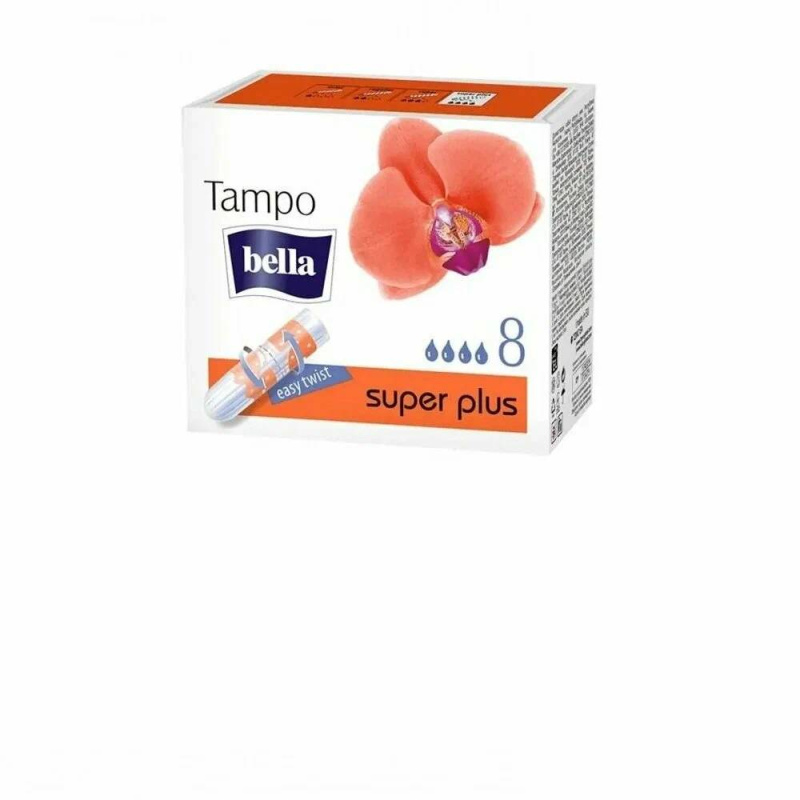 Тампоны Белла 8шт. Супер плюс 4 капли