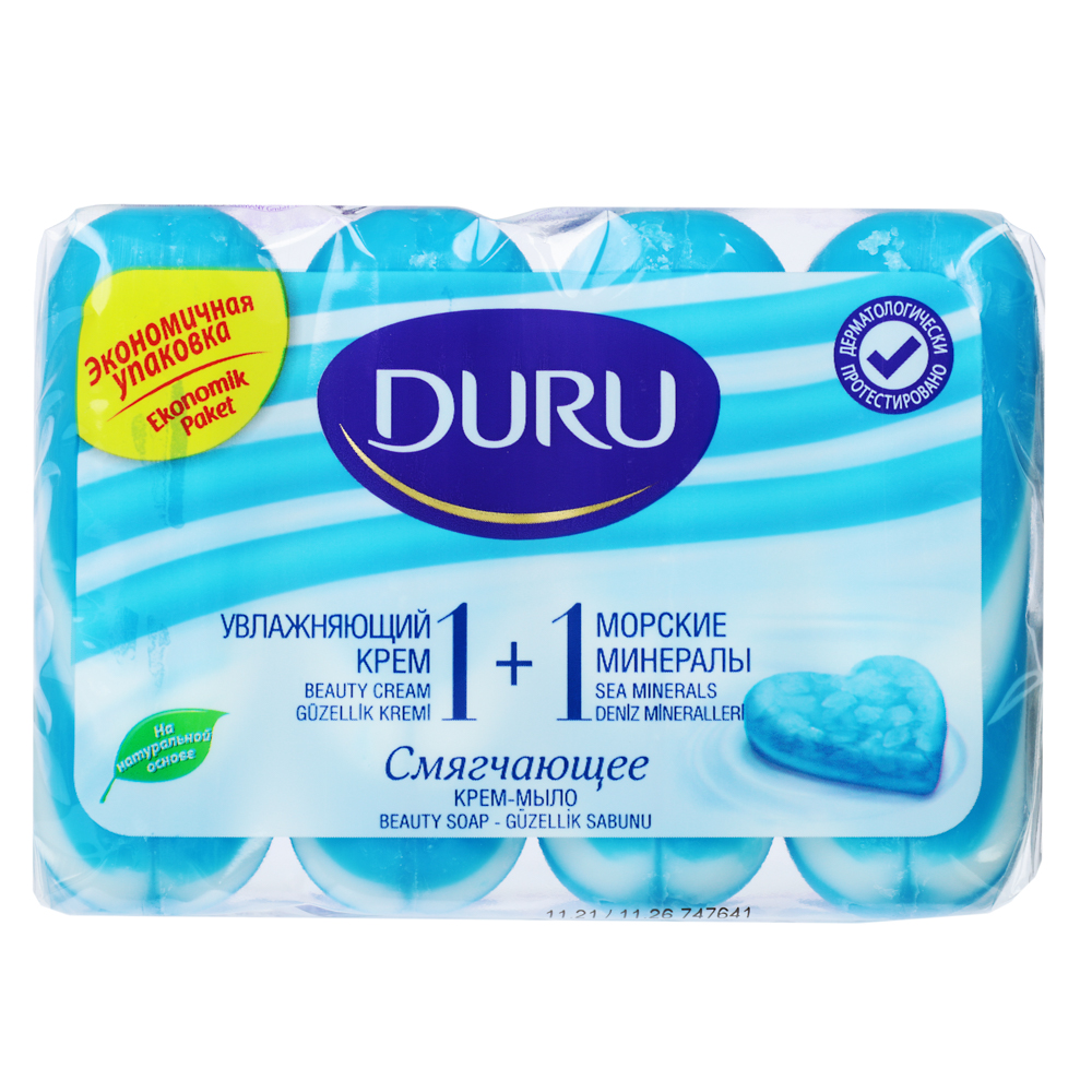 Duru в упаковке 4 шт 1+1 Морские минералы