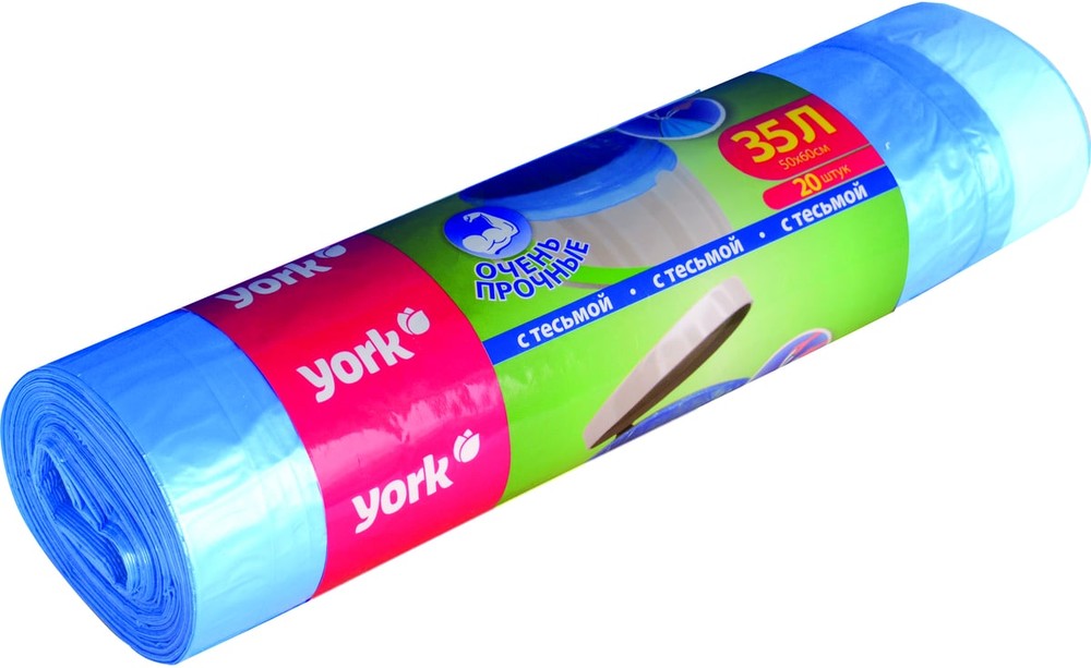 Мешки для мусора с тесьмой Ерк 35л 20шт 