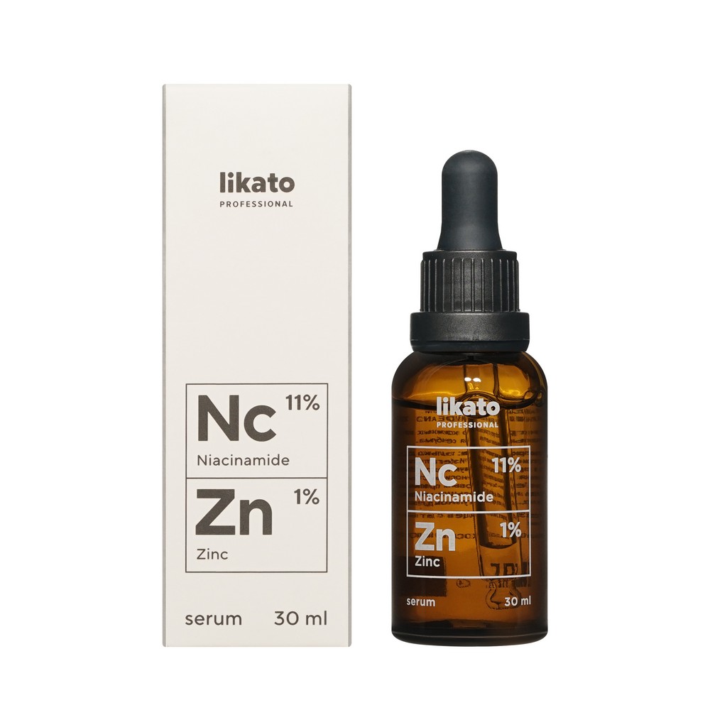 Likato NC11% Zn1% сыворотка для лица с ниацинамидом и цинком 30мл