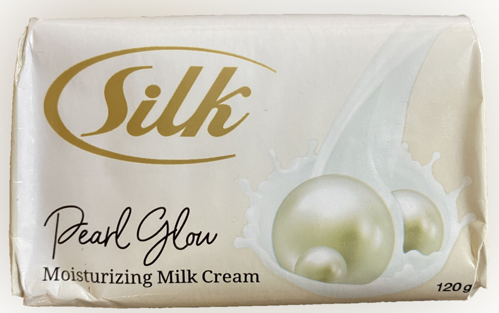 Крем-мыло увлажняющее Silk Жемчуг 120гр.
