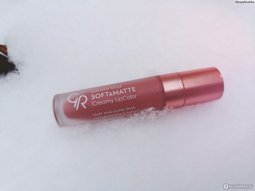 Golden Rose  Помада  для /губ Soft&Matte Creamy 101/12