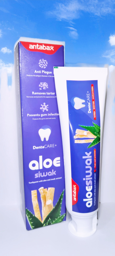 Antabax Зубная паста Aloe Siwak 100гр