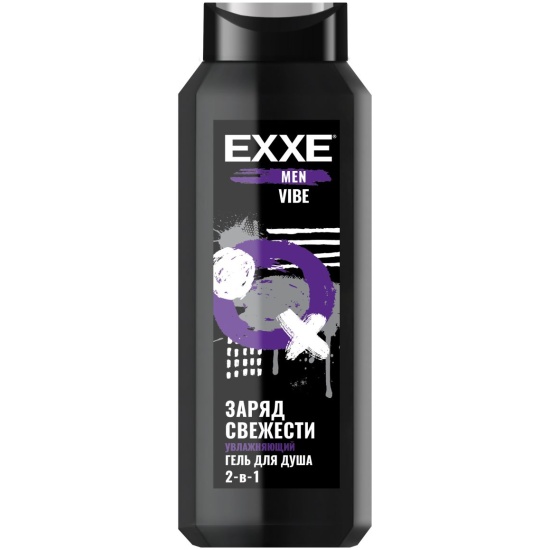 EXXE MEN  гель для душа мужской.2в1 Vibe 400мл