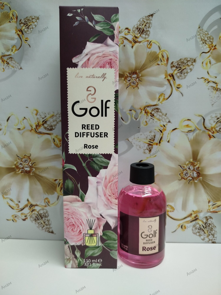 Golf Аромадифузор для дома Роза 110мл