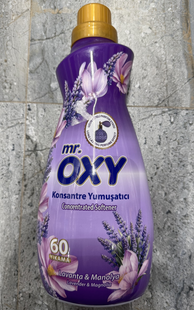 Mr.OXY парфюмированный кондиционер для белья 1,440 л. Лаванда и магнолия 