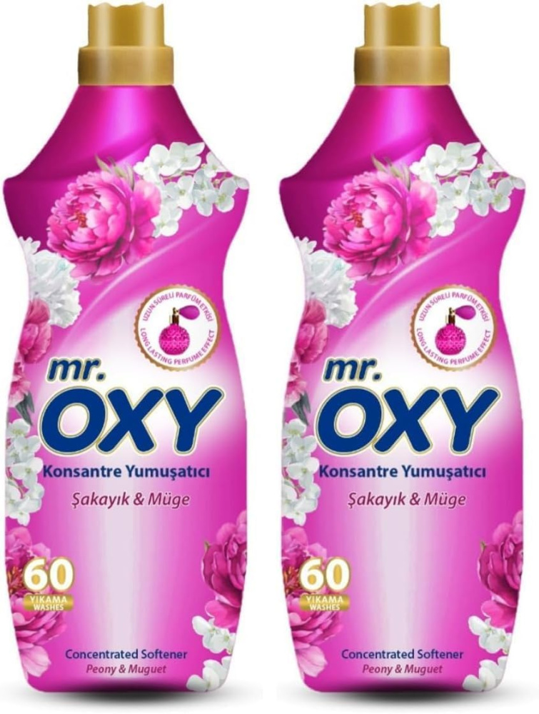 Mr.OXY парфюмированный кондиционер для белья 1,440 л. Цветок пиона