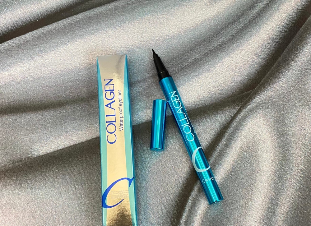 Collagen подводка для глаз водостойкая