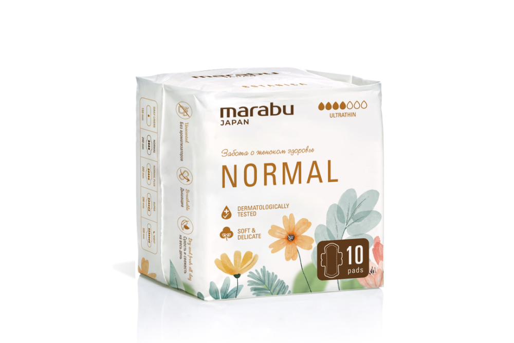 Marabu Normal прокладки женские ультратонкие 10шт.