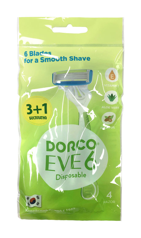 Бритва DORCO EVE 6/ 3+1