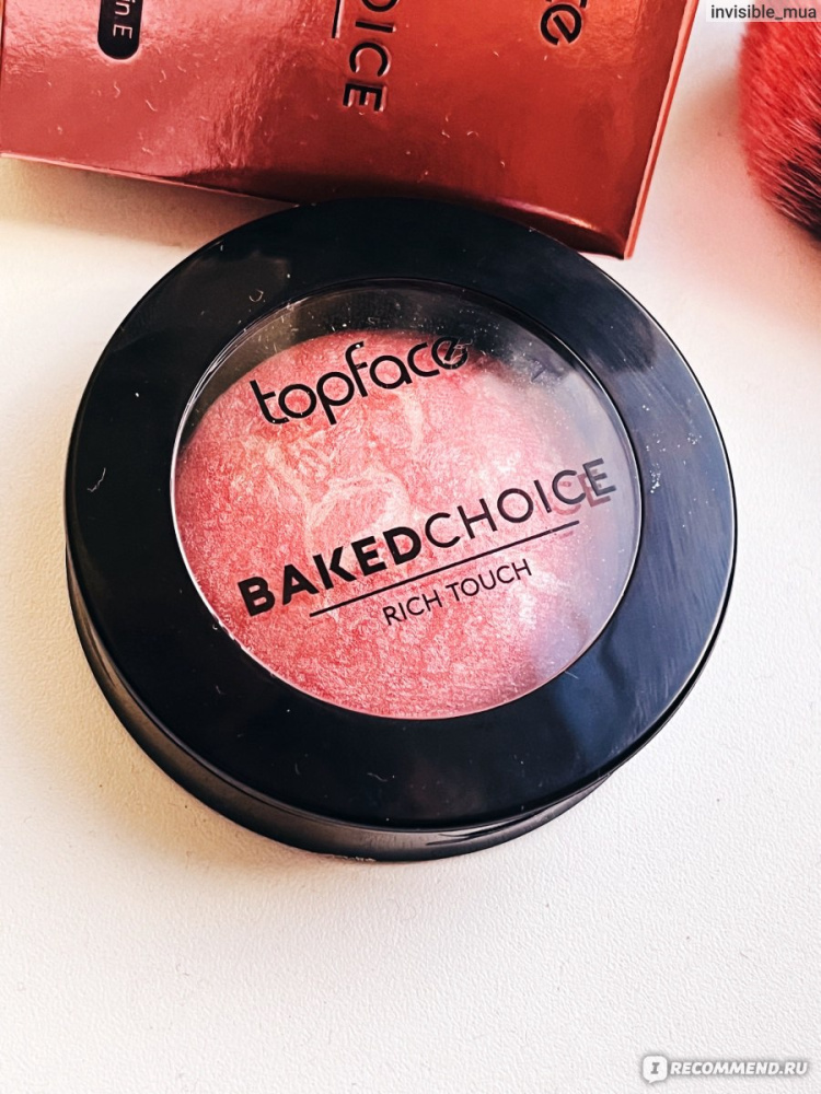 Top Face Baked Choice румяна для лица запеченные №007