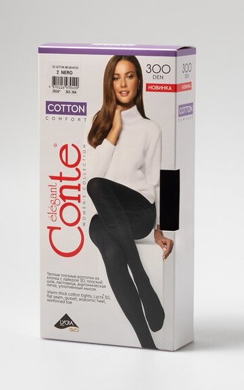 Conte Cotton колготки женские 300ден №2