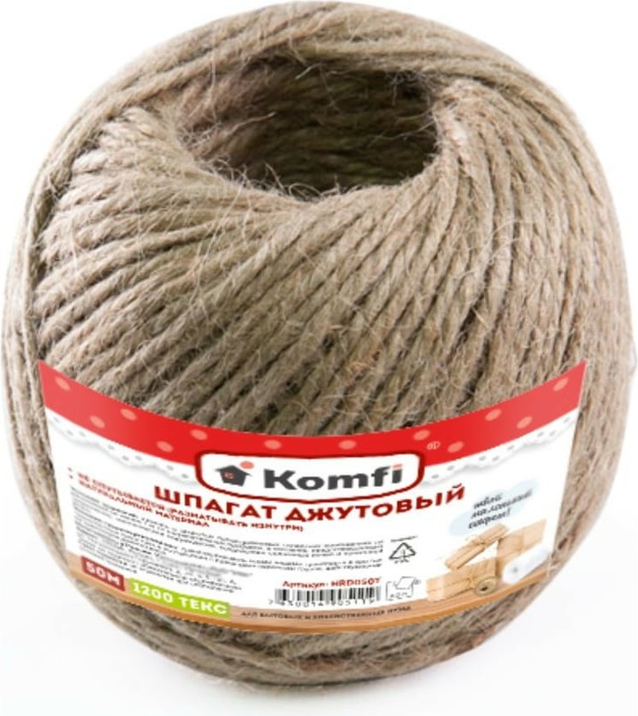 Komfi шпагат джутовый арт.50Т1