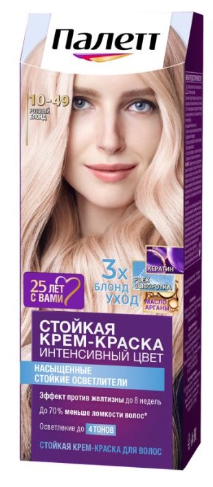 Палетт  Краска для волос 10-49 Розовый блонд